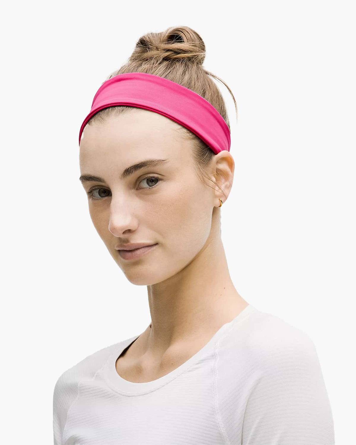 Lululemon Fly Away Tamer Headband - Sonic Pink