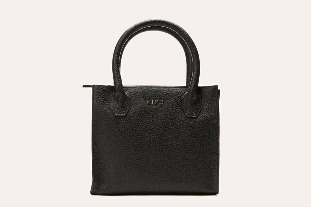 Kiko Leather - Minimalist Pebbled Leather Crossbody Bag & Tote-4