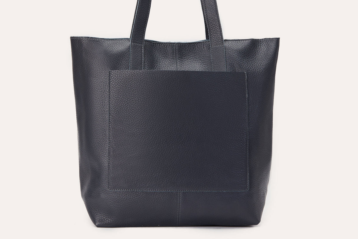Kiko Leather Premium Journalist Tote Bag – Genuine Cowhide Leather Shoulder Handbag for Women