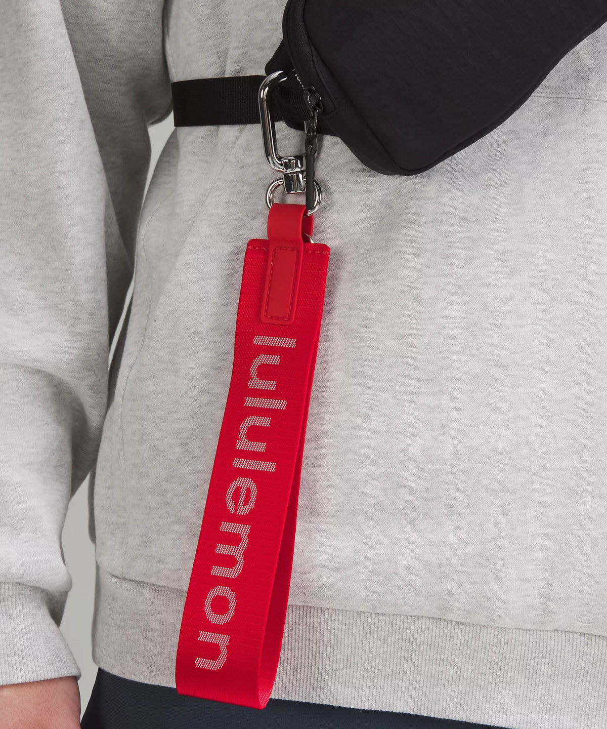 Never Lost Keychain - Lululemon Red/White