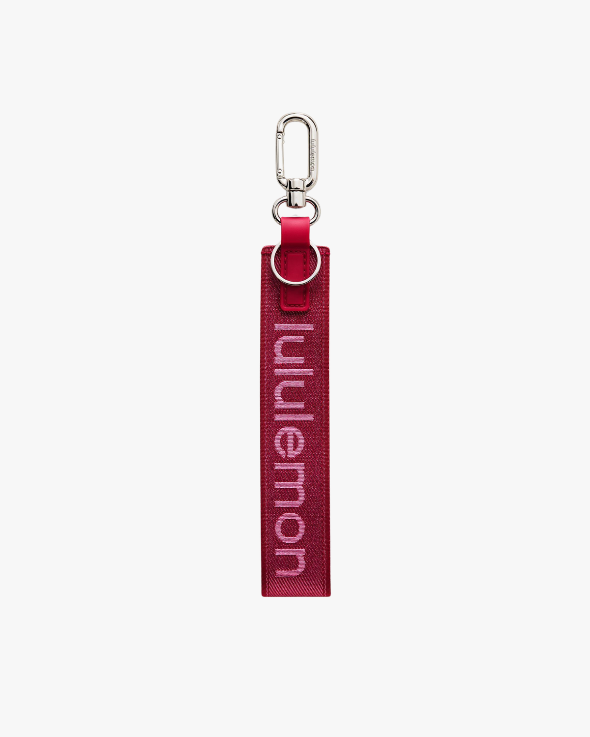 Lululemon Never Lost Keychain - Maroon